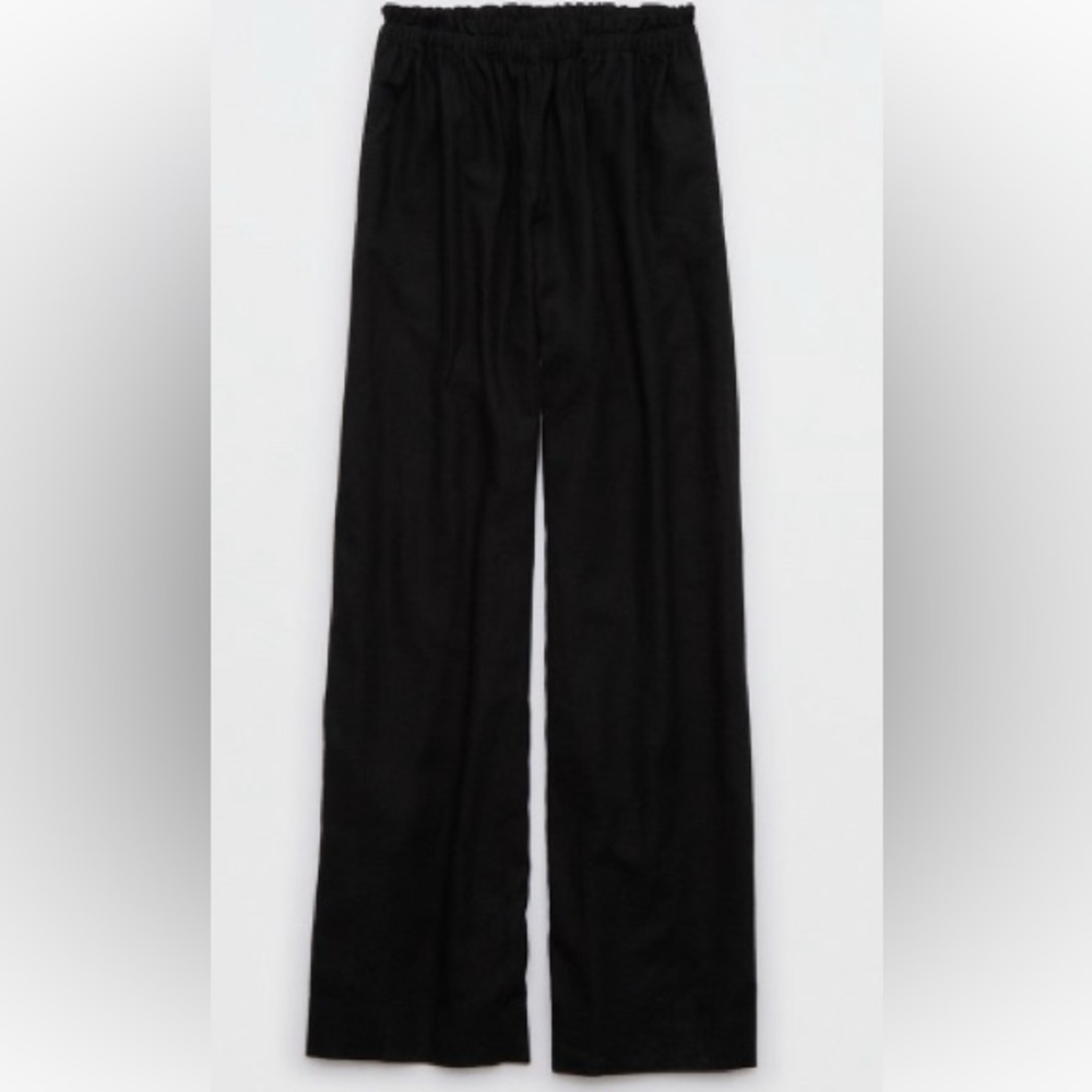 Aerie Linen Blend Trouser